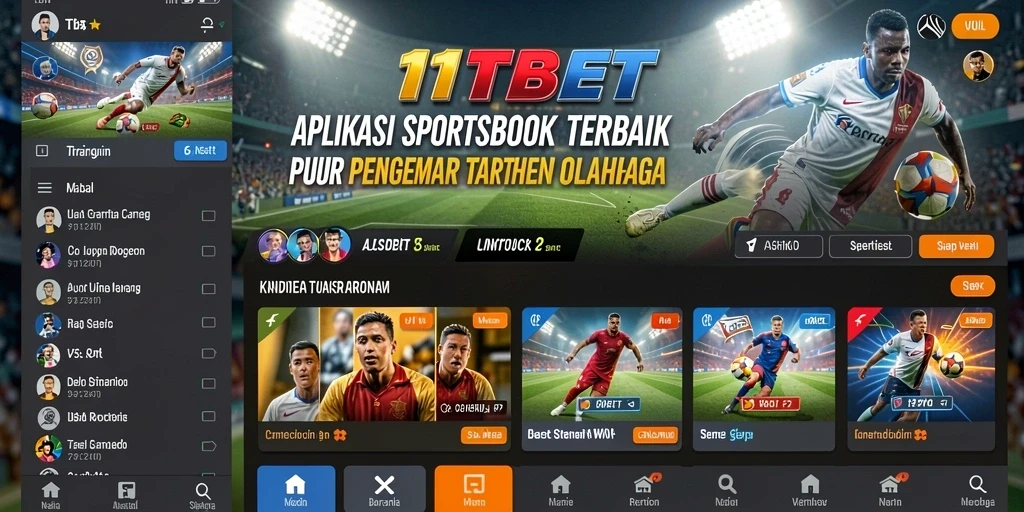 Tampilan antarmuka <strong>11TBET</strong> yang menarik dan mudah digunakan dalam taruhan olahraga.