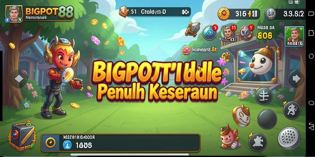 Tangkapan layar dari gameplay BIGPOT88 yang menarik dan seru.