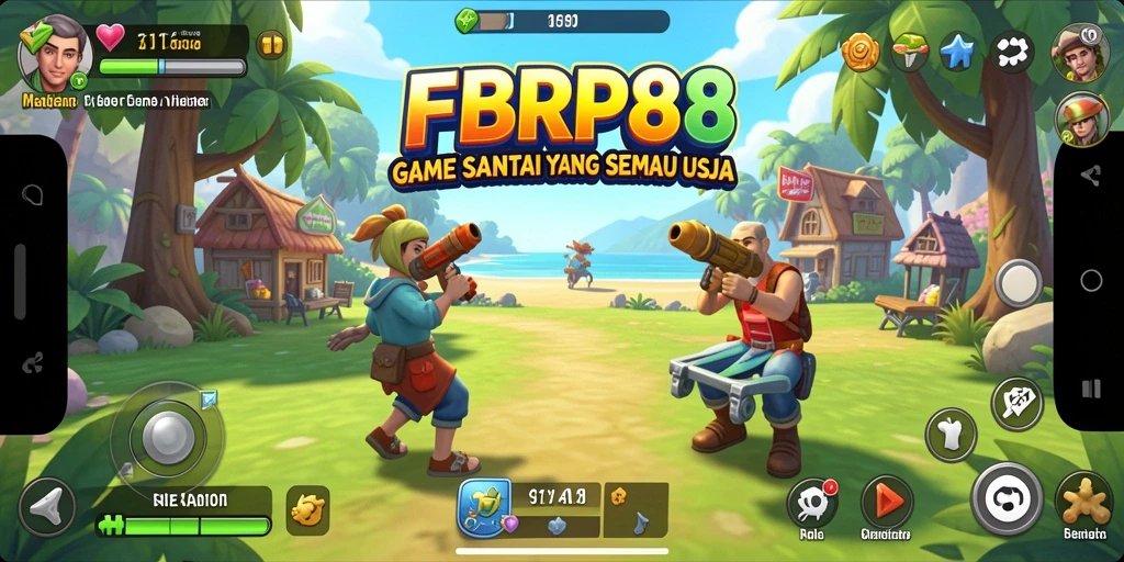 Tampilan menarik dari gameplay FBRP88 yang menyenangkan dan penuh warna.
