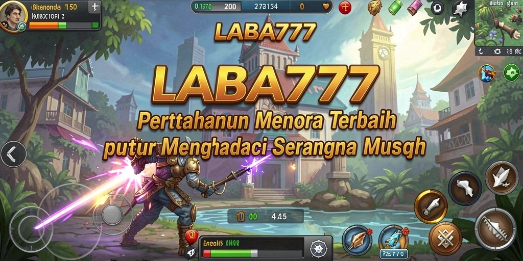 Gameplay menarik dari LABA777 dengan menara pertahanan yang strategis.