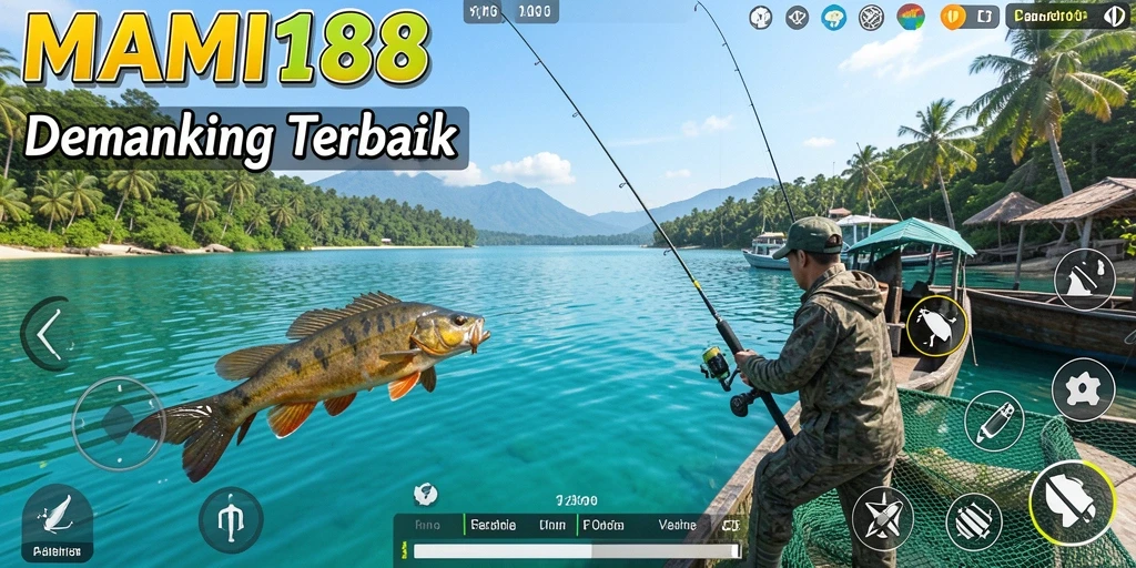 Tangkapan ikan yang menakjubkan dalam gameplay MAMI188.
