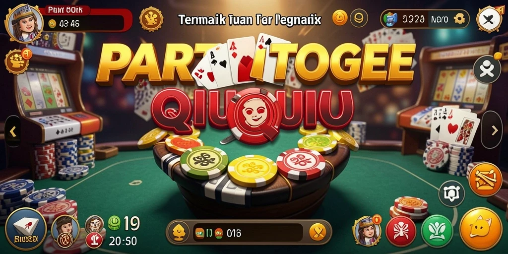 Tampilan menarik gameplay QiuQiu di PARTAITOGEL.